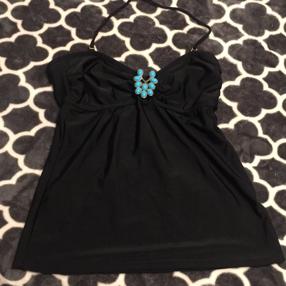 4 for $20 HULA HUNEY BLACK BATHING SUIT TOP